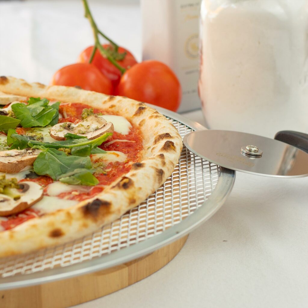 charolas para pizza y rejillas